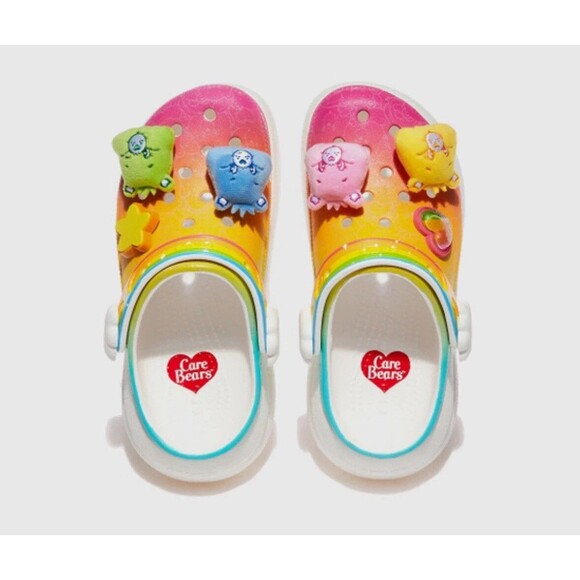 Crocs Care Bears Clog Size Multicolor Light Up S'allume shoes Women's 7 - RARE - Picture 6 of 15